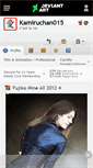 Mobile Screenshot of kamiruchan015.deviantart.com