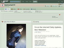 Tablet Screenshot of kamiruchan015.deviantart.com