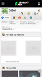 Mobile Screenshot of djsol.deviantart.com