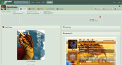 Desktop Screenshot of diekedrake.deviantart.com