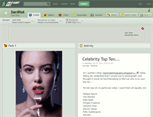 Tablet Screenshot of daniriot.deviantart.com