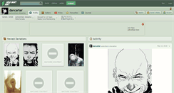 Desktop Screenshot of dancarter.deviantart.com