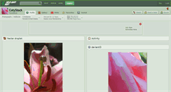 Desktop Screenshot of cotystock.deviantart.com