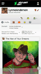 Mobile Screenshot of lynneanderson.deviantart.com