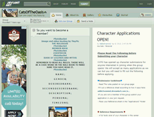 Tablet Screenshot of catsoftheoasis.deviantart.com