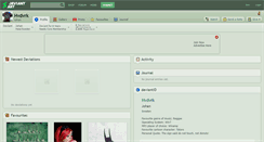 Desktop Screenshot of hvdvrk.deviantart.com