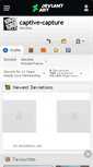 Mobile Screenshot of captive-capture.deviantart.com