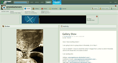 Desktop Screenshot of amoraguinevere.deviantart.com