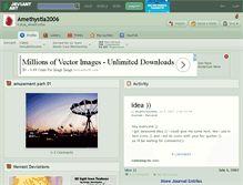Tablet Screenshot of amethystia2006.deviantart.com