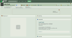 Desktop Screenshot of lady-farah.deviantart.com