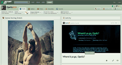 Desktop Screenshot of opeliz.deviantart.com