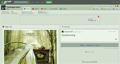 Desktop Screenshot of cosmopavone.deviantart.com
