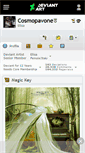 Mobile Screenshot of cosmopavone.deviantart.com