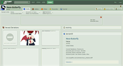Desktop Screenshot of neon-butterfly.deviantart.com