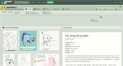 Desktop Screenshot of pokedork1.deviantart.com