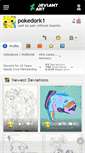 Mobile Screenshot of pokedork1.deviantart.com