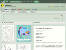 Tablet Screenshot of pokedork1.deviantart.com