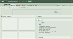 Desktop Screenshot of kinderfeld.deviantart.com