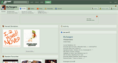 Desktop Screenshot of blutasogare.deviantart.com