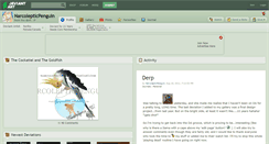 Desktop Screenshot of narcolepticpenguin.deviantart.com