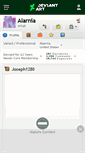 Mobile Screenshot of alarnia.deviantart.com