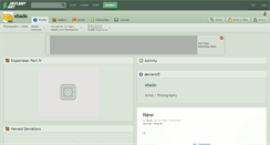 Desktop Screenshot of ebado.deviantart.com