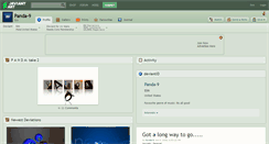 Desktop Screenshot of panda-9.deviantart.com