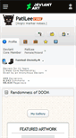 Mobile Screenshot of patilee.deviantart.com