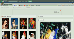 Desktop Screenshot of br0ken-r0b0t.deviantart.com