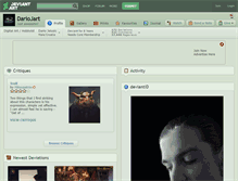 Tablet Screenshot of dariojart.deviantart.com