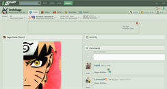 Desktop Screenshot of onihikage.deviantart.com
