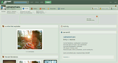 Desktop Screenshot of calmamericans.deviantart.com