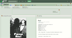 Desktop Screenshot of blackout.deviantart.com