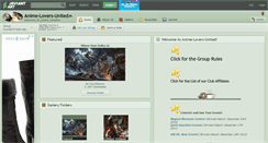 Desktop Screenshot of anime-lovers-united.deviantart.com