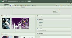 Desktop Screenshot of paladion.deviantart.com