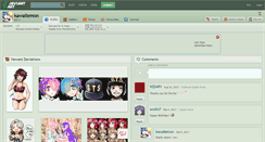 Desktop Screenshot of kawailemon.deviantart.com