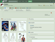 Tablet Screenshot of f-e-r-s.deviantart.com