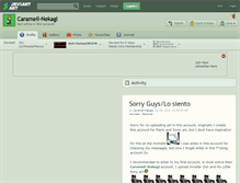 Tablet Screenshot of caramell-nekagi.deviantart.com