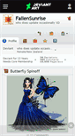 Mobile Screenshot of fallensunrise.deviantart.com