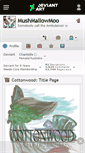 Mobile Screenshot of mushmallowmoo.deviantart.com