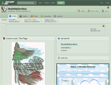 Tablet Screenshot of mushmallowmoo.deviantart.com