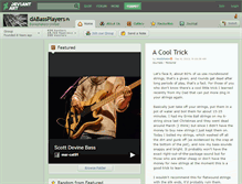 Tablet Screenshot of dabassplayers.deviantart.com