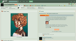 Desktop Screenshot of anonthedarkone.deviantart.com