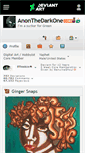 Mobile Screenshot of anonthedarkone.deviantart.com