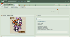 Desktop Screenshot of fangxrougeclub.deviantart.com