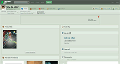 Desktop Screenshot of jojy-de-killer.deviantart.com