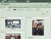 Tablet Screenshot of dijaysazon.deviantart.com