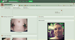 Desktop Screenshot of cybermunky7.deviantart.com
