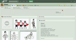 Desktop Screenshot of ethanc.deviantart.com