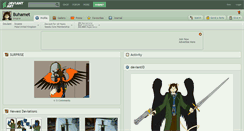 Desktop Screenshot of buhamet.deviantart.com